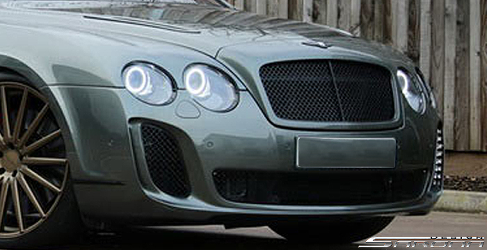 Custom Bentley Flying Spur  Sedan Front Bumper (2004 - 2011) - $1980.00 (Part #BT-039-FB)